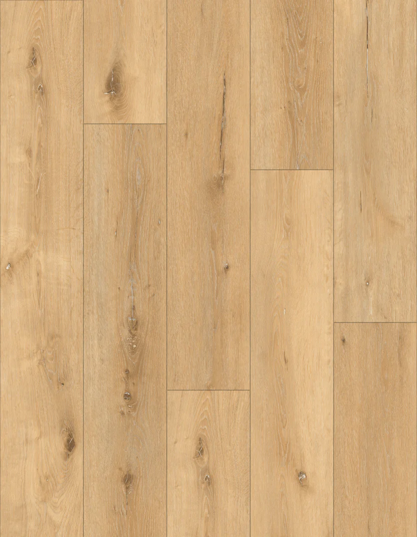 Natural Oak – 7.5mm SPC Hybrid Flooring (1.4m² per Box)
