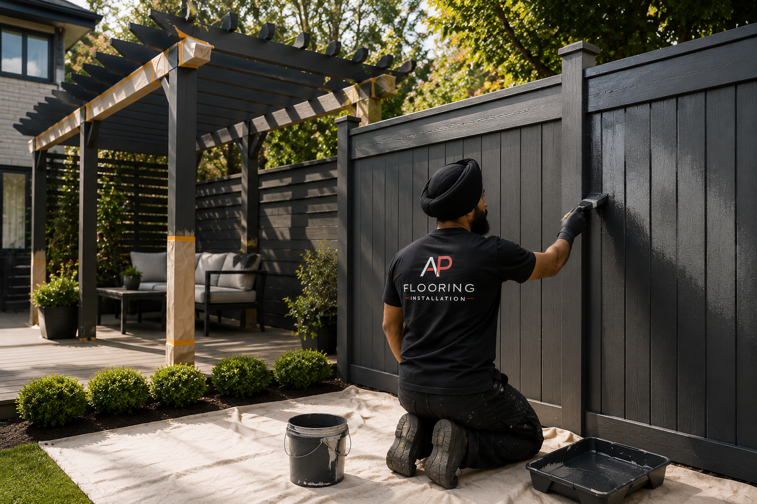 ap flooring fence pergola painting