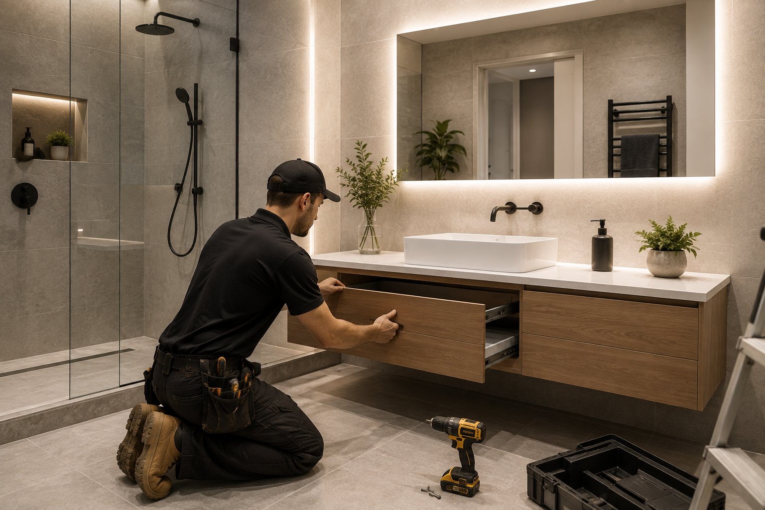 apflooring installation bathroom